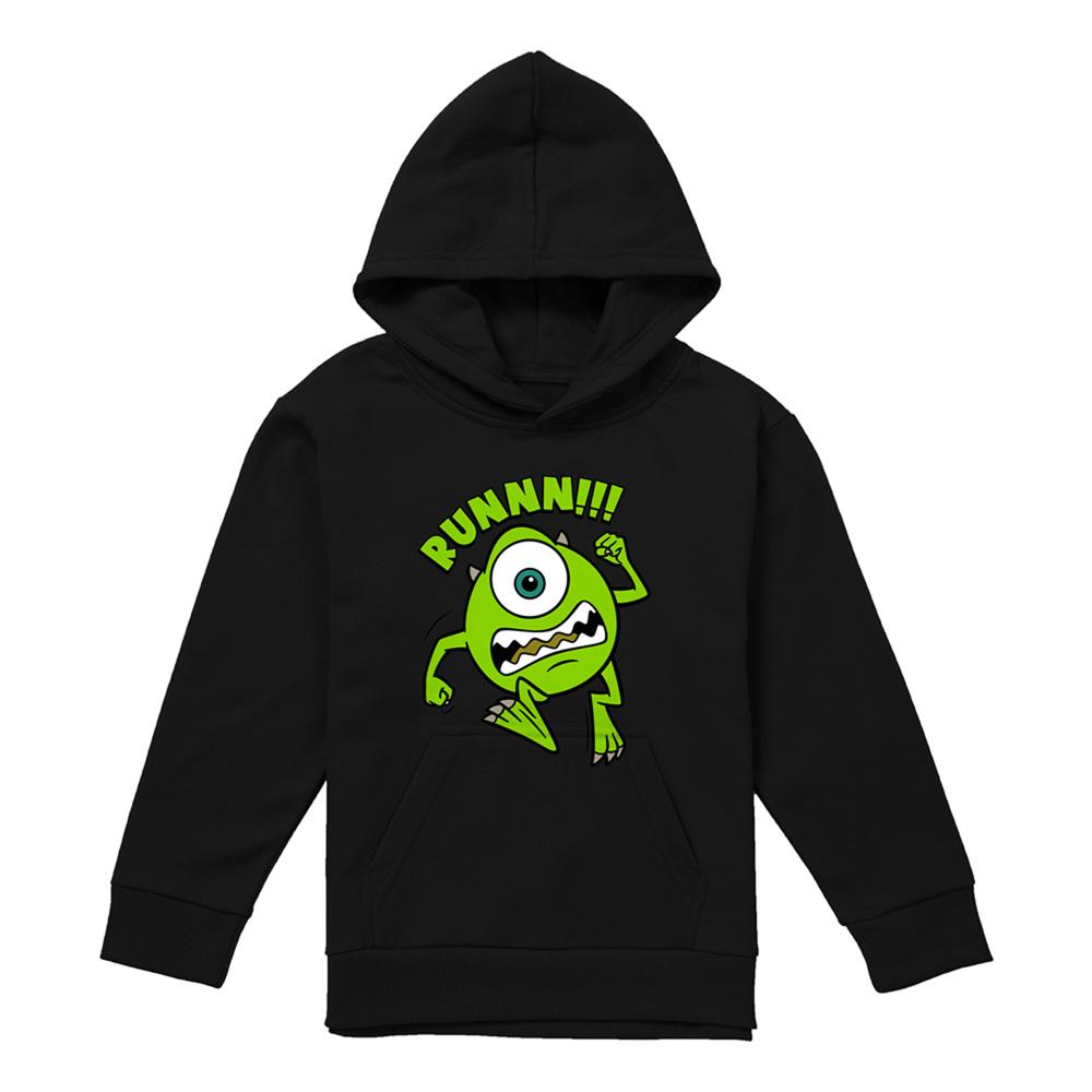 Athletic Heather - Lifestyle - Monsters University Childrens-Kids Run Mike Wazowski Hoodie