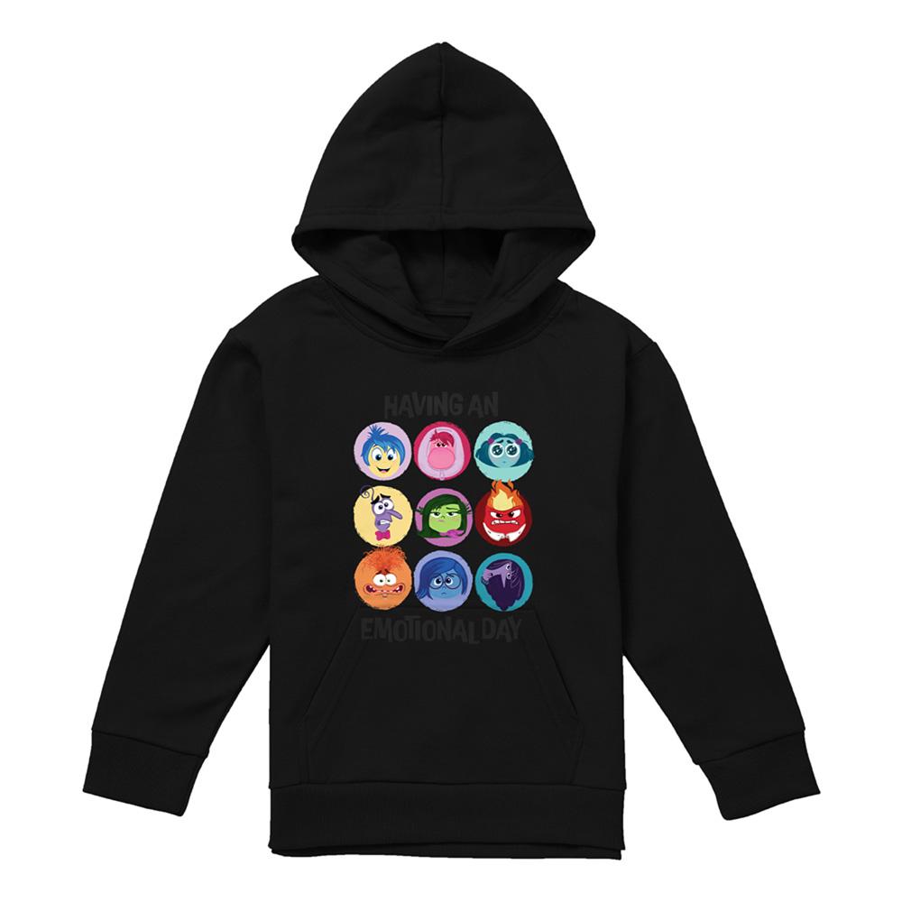 Athletic Heather - Front - Inside Out Childrens-Kids Emotional Day Hoodie