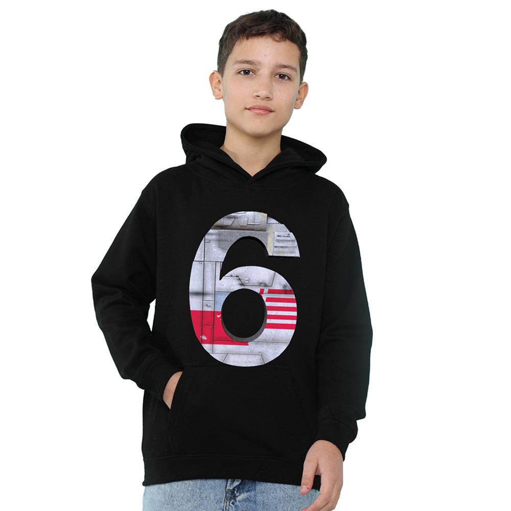 Athletic Heather - Front - Star Wars Childrens-Kids Star Wars Greatest Kid XWing Heather 6th Birthday Hoodie