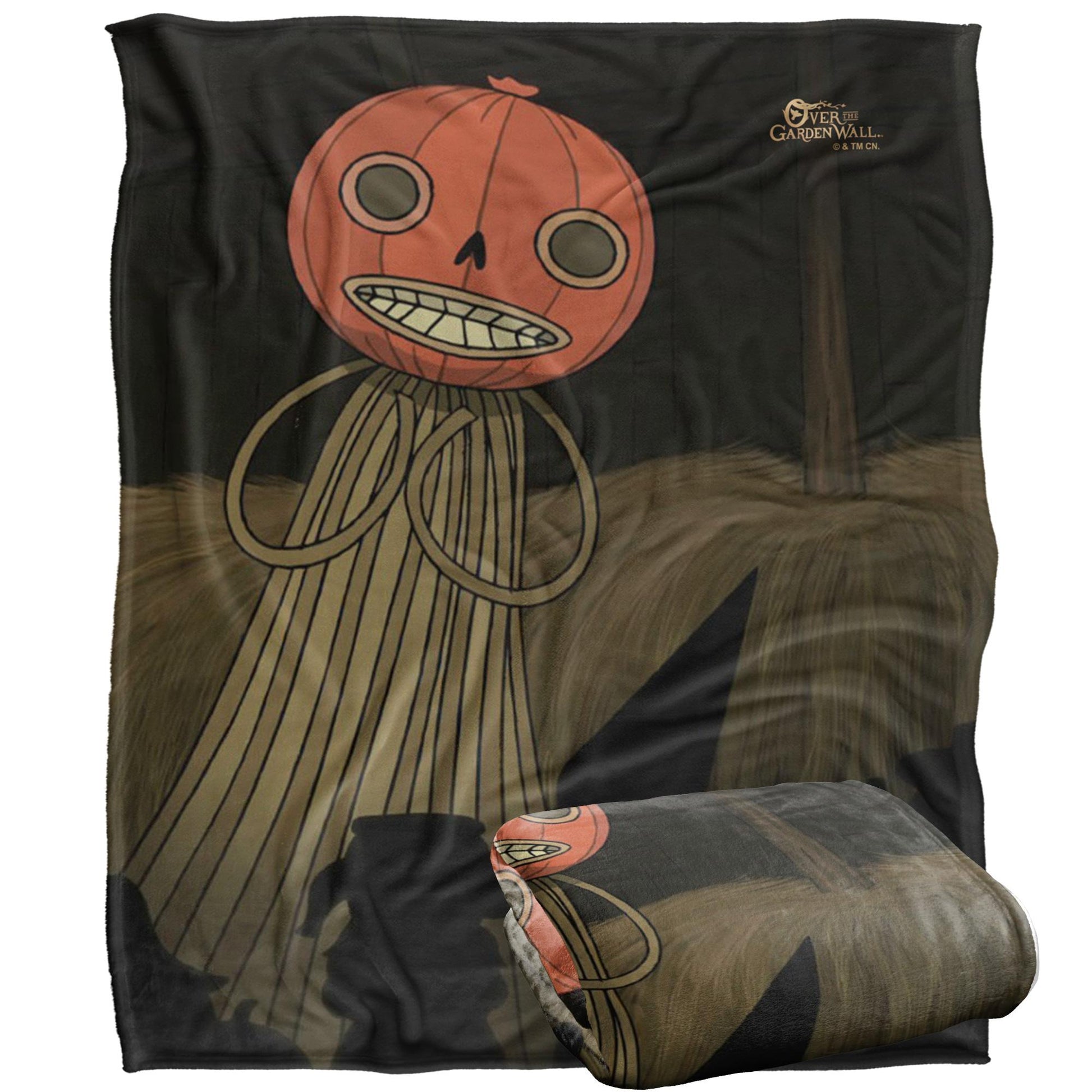 Black-Orange-Sand - Back - Silky Enoch Supersoft Blanket