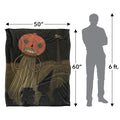 Black-Orange-Sand - Pack Shot - Silky Enoch Supersoft Blanket