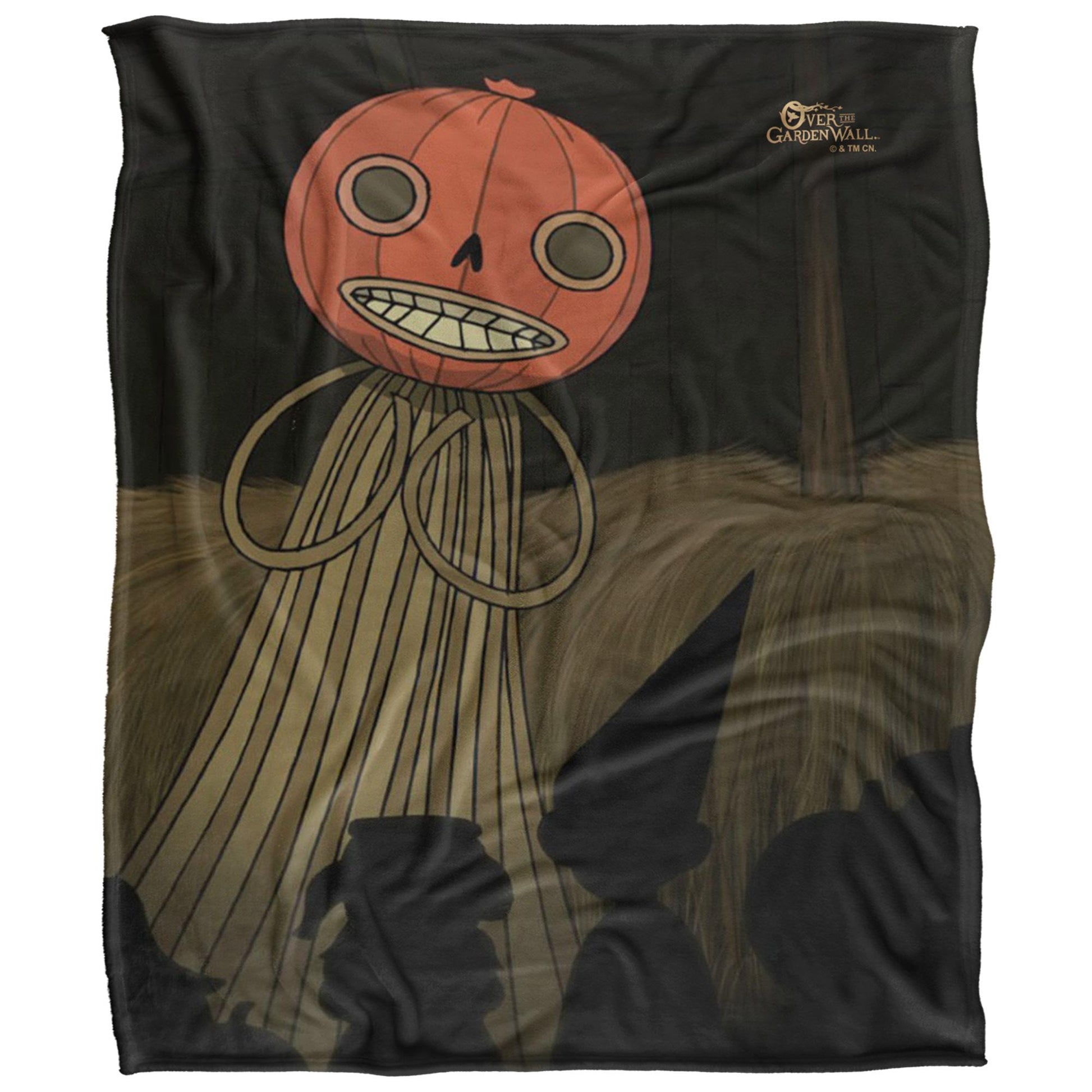 Black-Orange-Sand - Front - Silky Enoch Supersoft Blanket