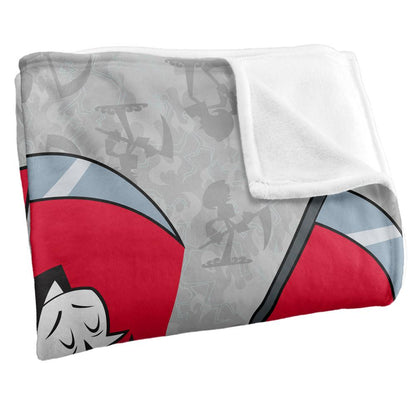 Multicoloured - Side - The Grim Adventures Of Billy & Mandy Times Up Silky Supersoft Blanket