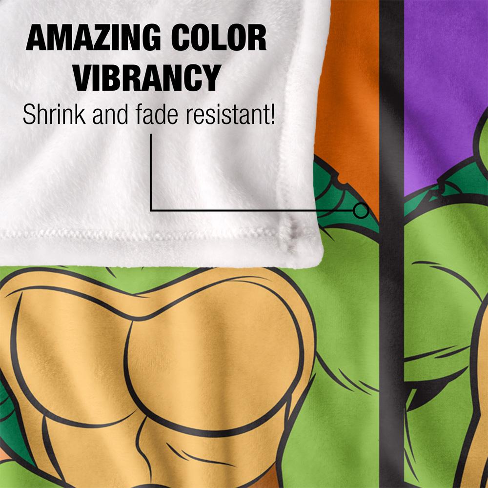 Multicoloured - Lifestyle - TMNT Silky Tiles Supersoft Blanket