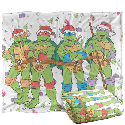 Multicoloured - Back - TMNT Silky Heroes Holiday Supersoft Blanket