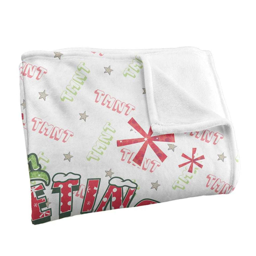 Multicoloured - Back - TMNT Greetings Silky Supersoft Blanket