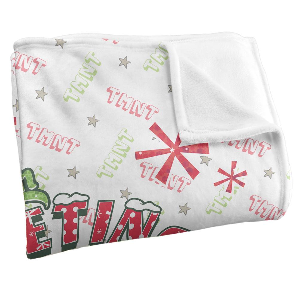 Multicoloured - Side - TMNT Greetings Silky Supersoft Blanket