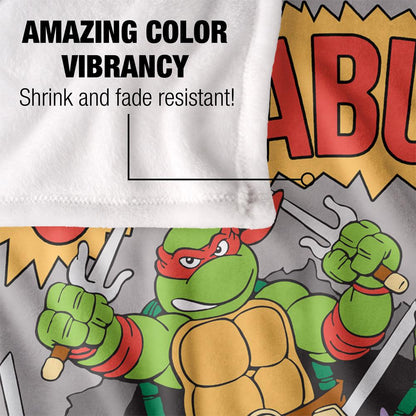 Multicoloured - Lifestyle - TMNT Cowabunga Dude Silky Supersoft Blanket