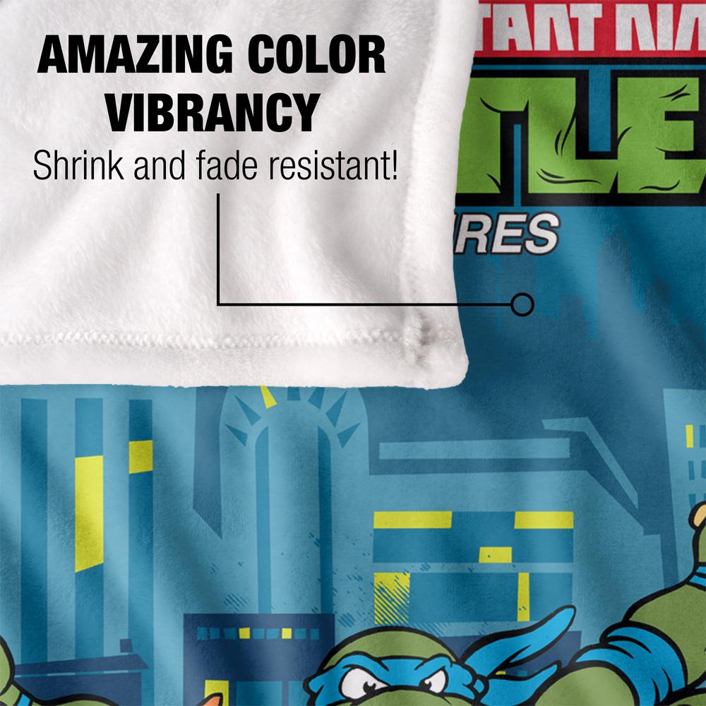 Multicoloured - Lifestyle - TMNT Comic Cover No.21 Silky Supersoft Blanket