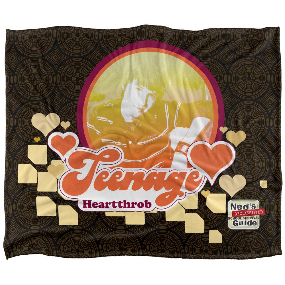 Multicoloured - Front - Ned´s Declassified School Survival Guide Teenage Heartthrob Silky Supersoft Blanket