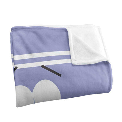 Lavender-White - Back - South Park Silky Towelie Supersoft Blanket