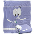 Lavender-White - Back - South Park Silky Towelie Supersoft Blanket