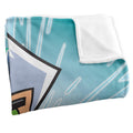 Multicoloured - Side - Silky Danny Phantom Supersoft Blanket