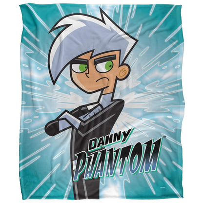 Multicoloured - Front - Silky Danny Phantom Supersoft Blanket