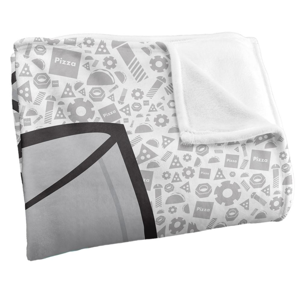 Multicoloured - Side - Invader Zim Silky Laughing Gir Supersoft Blanket