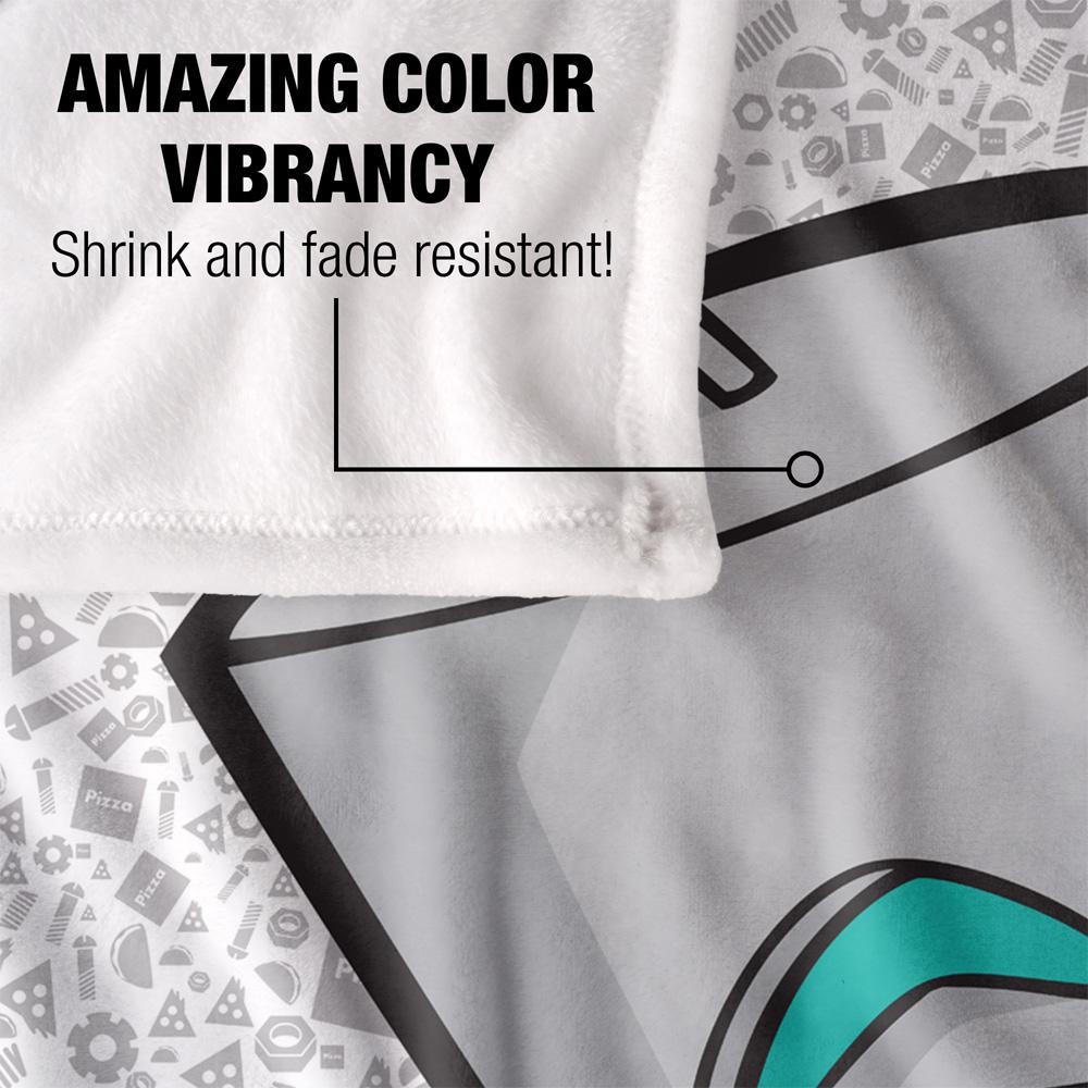 Multicoloured - Lifestyle - Invader Zim Silky Laughing Gir Supersoft Blanket