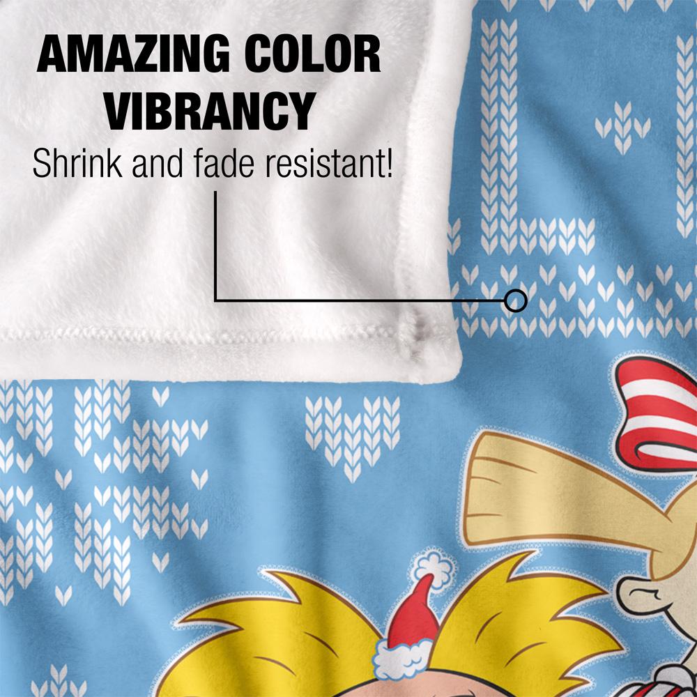 Multicoloured - Lifestyle - Ren & Stimpy Chill Out Silky Supersoft Blanket