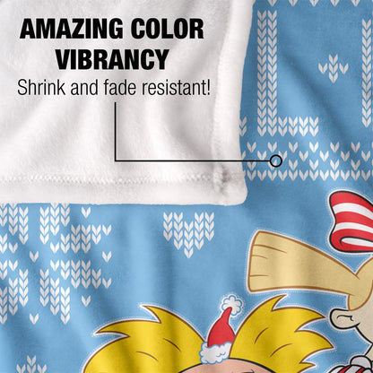 Multicoloured - Lifestyle - Ren & Stimpy Chill Out Silky Supersoft Blanket