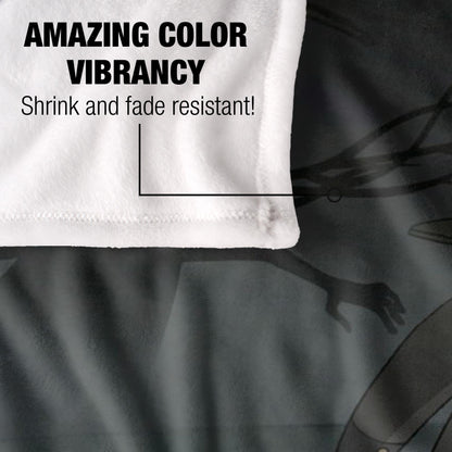 Multicoloured - Lifestyle - Over The Garden Wall Silky Beast Vs Woodsman Supersoft Blanket