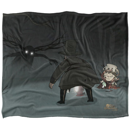 Multicoloured - Front - Over The Garden Wall Silky Beast Vs Woodsman Supersoft Blanket