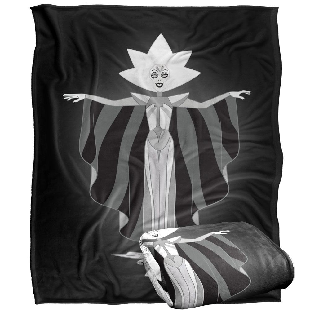 Multicoloured - Back - Steven Universe Silky Dress White Diamond Supersoft Blanket