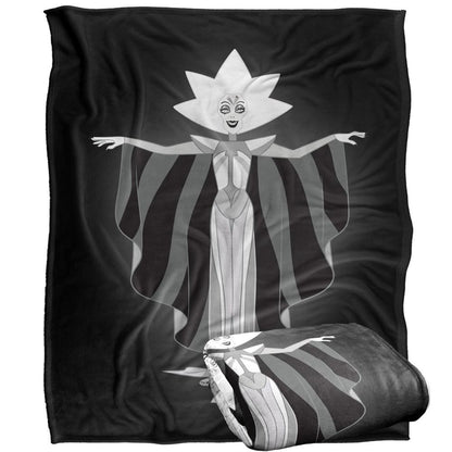 Multicoloured - Back - Steven Universe Silky Dress White Diamond Supersoft Blanket
