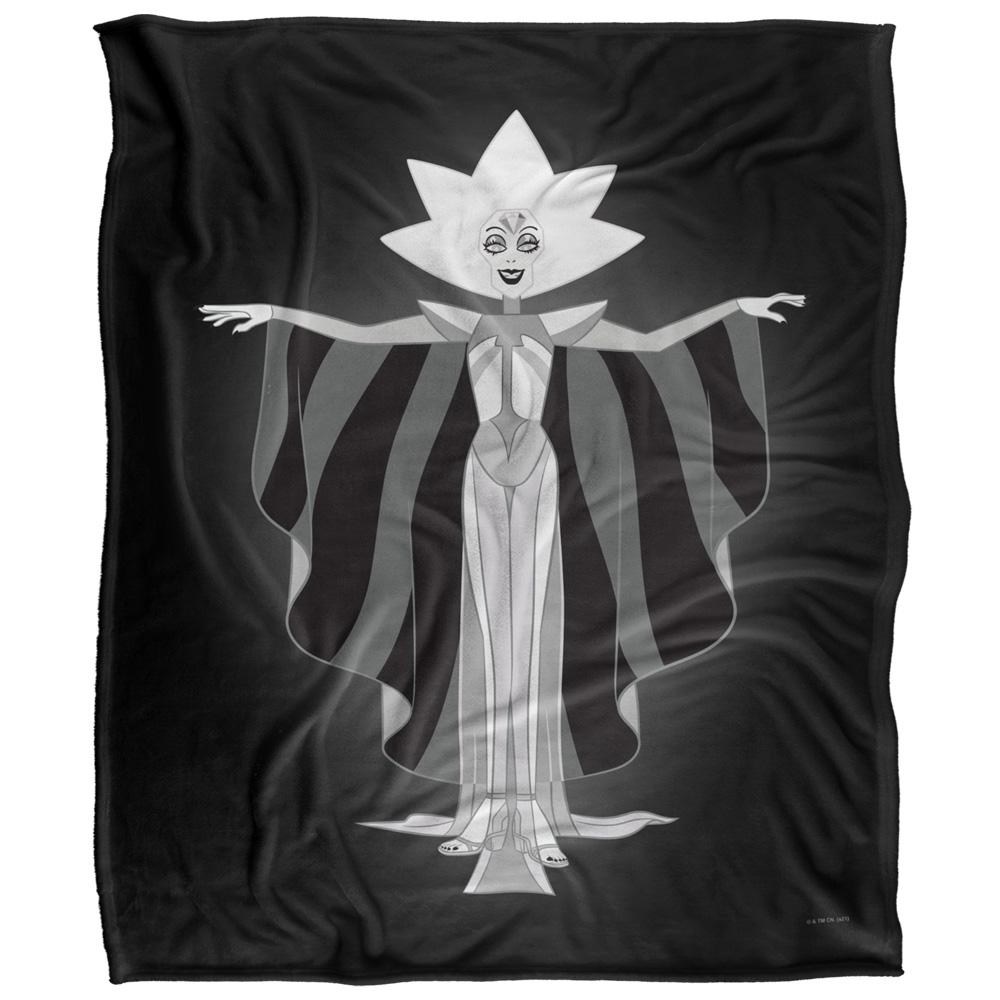 Multicoloured - Front - Steven Universe Silky Dress White Diamond Supersoft Blanket