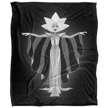 Multicoloured - Front - Steven Universe Silky Dress White Diamond Supersoft Blanket