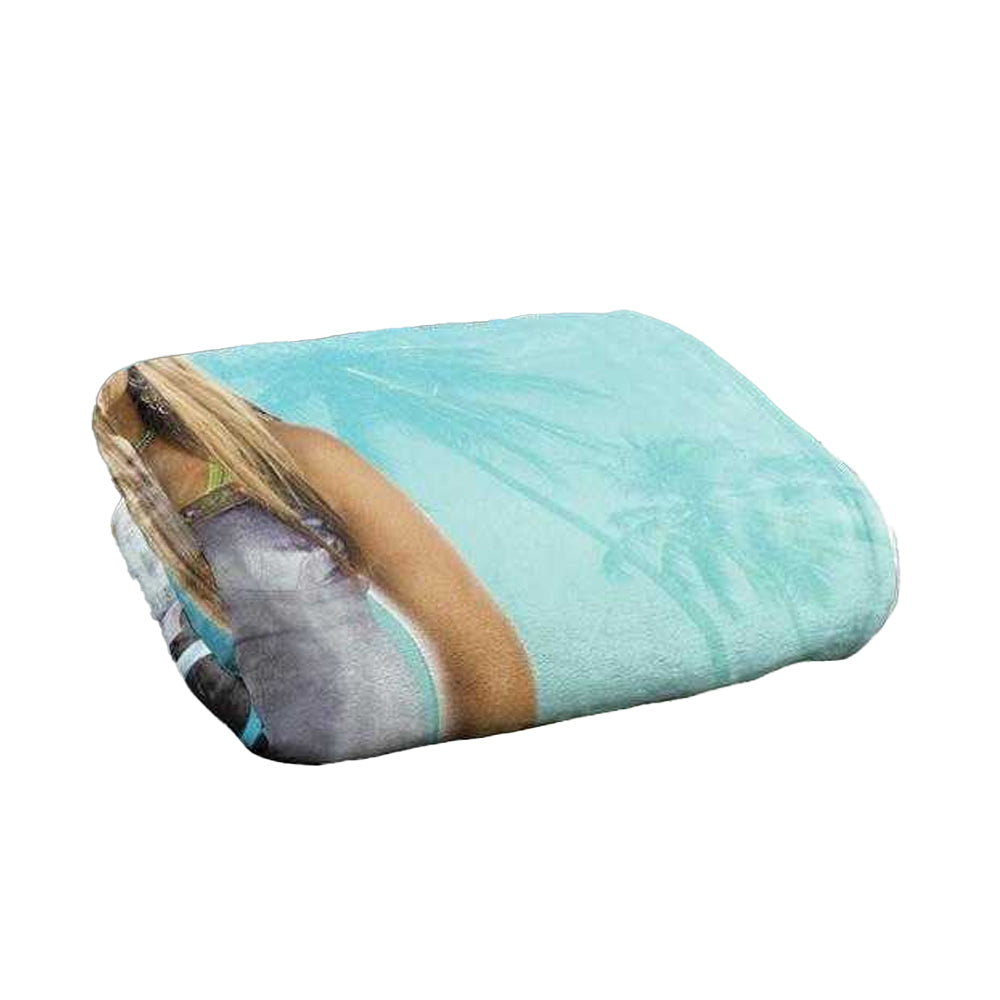 Multicoloured - Back - Zoey 101 Silky Supersoft Blanket