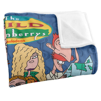 Multicoloured - Side - The Wild Thornberrys Silky Family Supersoft Blanket