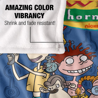 Multicoloured - Lifestyle - The Wild Thornberrys Silky Family Supersoft Blanket