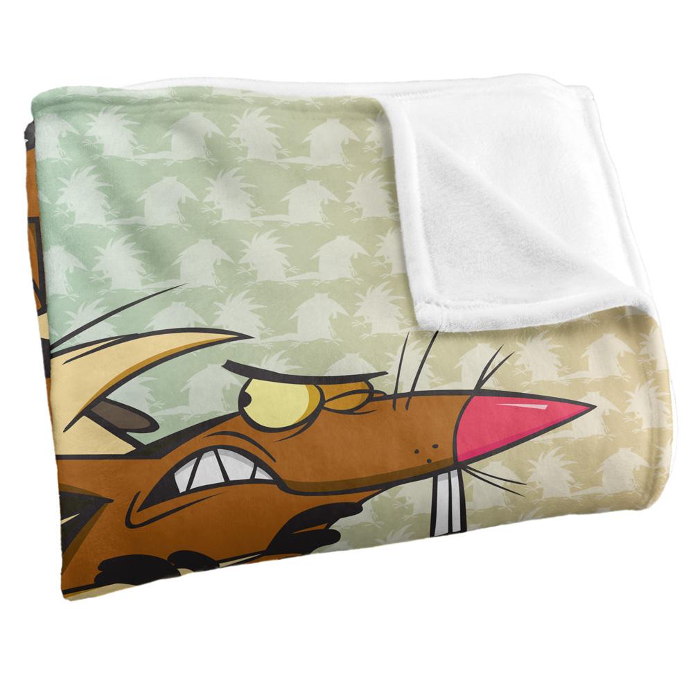 Multicoloured - Side - The Angry Beavers Silky Supersoft Blanket