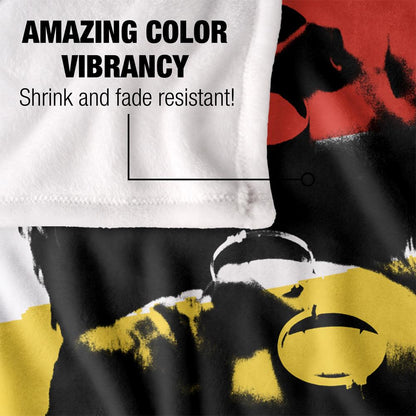 Multicoloured - Lifestyle - The Police Silky Stripes Supersoft Blanket
