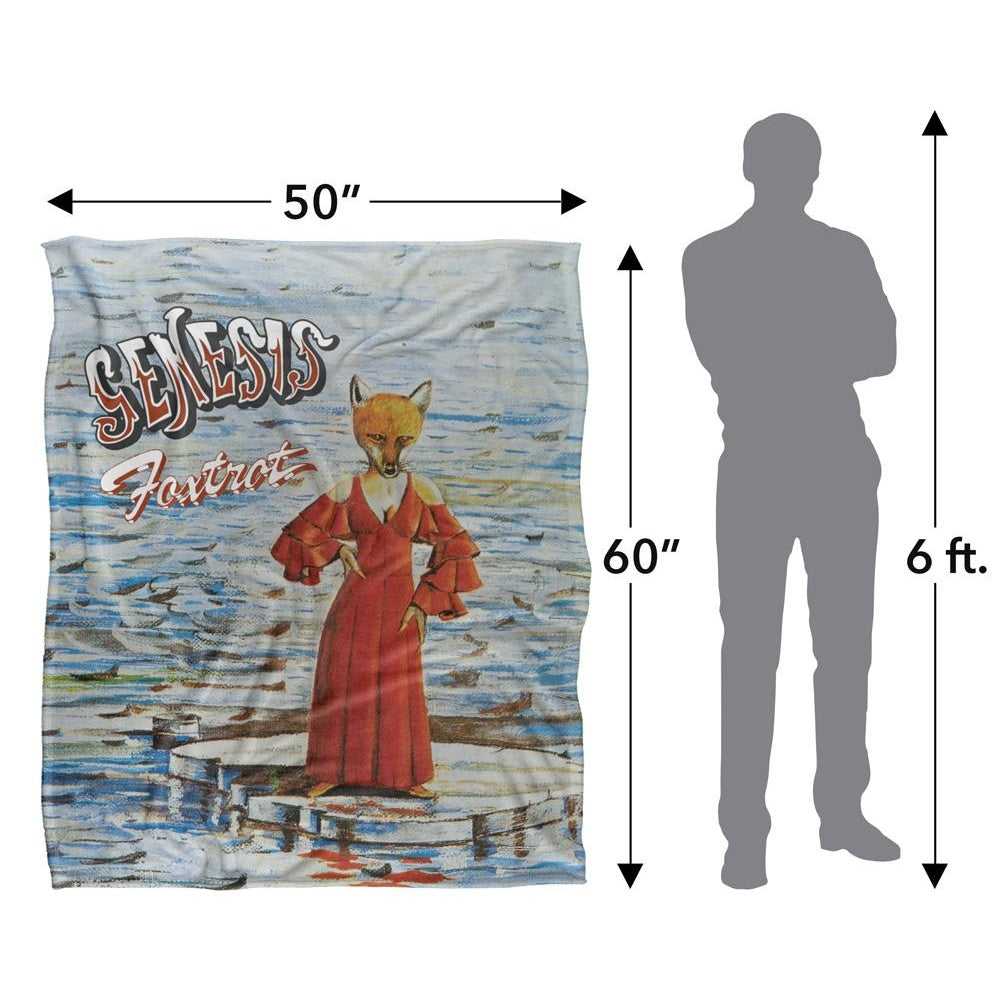 Multicoloured - Pack Shot - Genesis Foxtrot Silky Supersoft Blanket