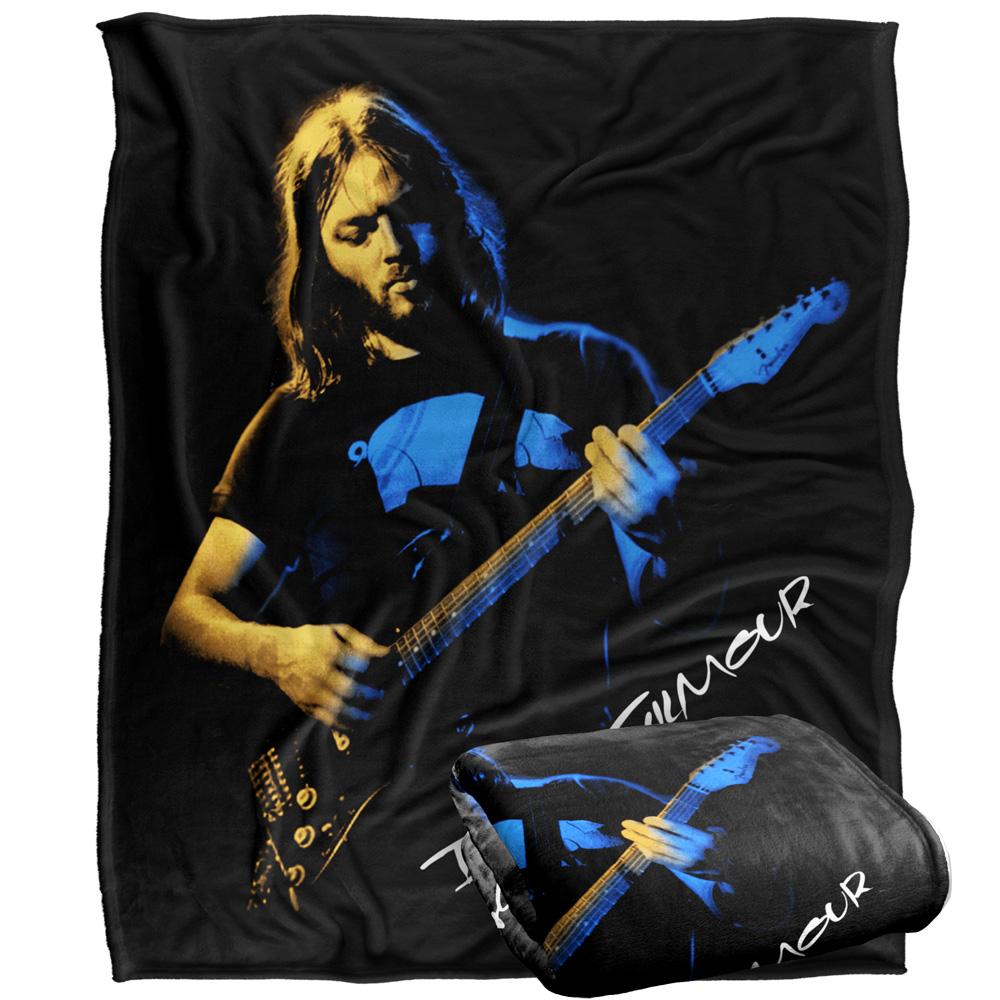 Multicoloured - Back - David Gilmour Silky Photograph Supersoft Blanket