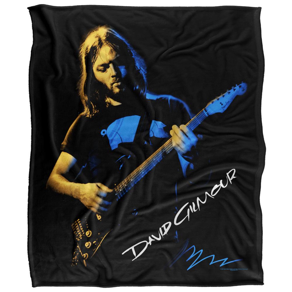 Multicoloured - Front - David Gilmour Silky Photograph Supersoft Blanket