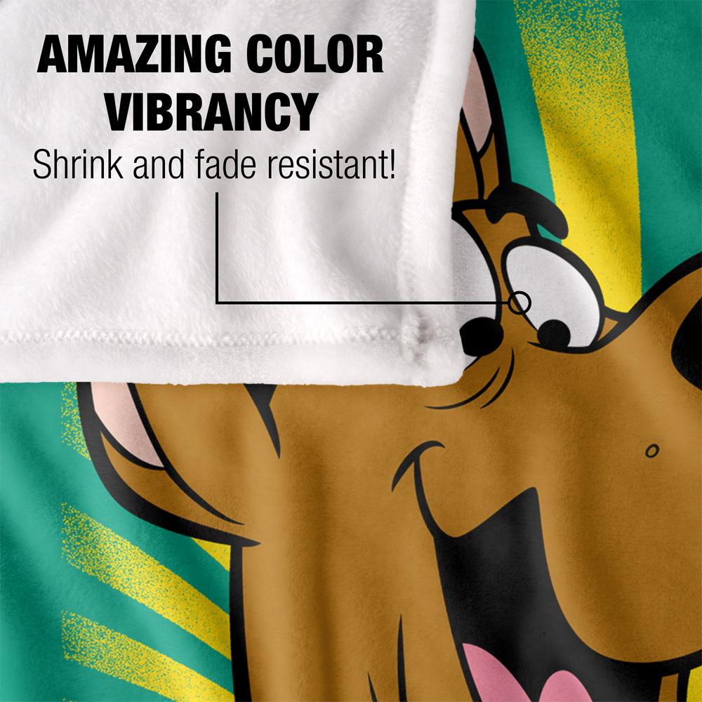 Multicoloured-Multicoloured - Lifestyle - Scooby Doo Silky Burst Supersoft Blanket