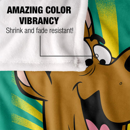 Multicoloured-Multicoloured - Lifestyle - Scooby Doo Silky Burst Supersoft Blanket
