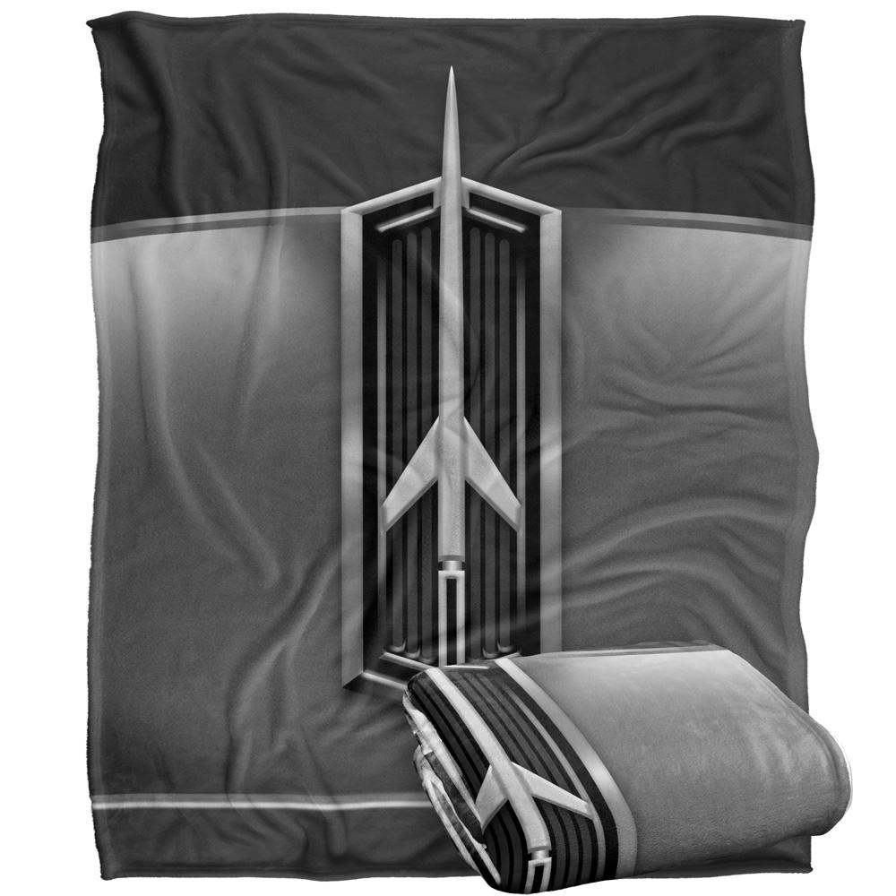 Multicoloured - Back - Oldsmobile 1964 Silky Emblem Supersoft Blanket