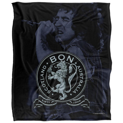 Multicoloured - Front - Bon Scott Silky Seal Supersoft Blanket