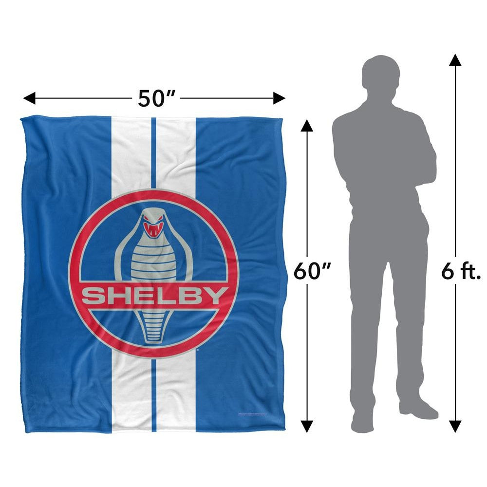 Multicoloured - Lifestyle - Carroll Shelby Silky Racing Stripe Supersoft Blanket