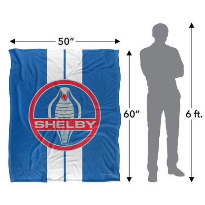 Multicoloured - Lifestyle - Carroll Shelby Silky Racing Stripe Supersoft Blanket