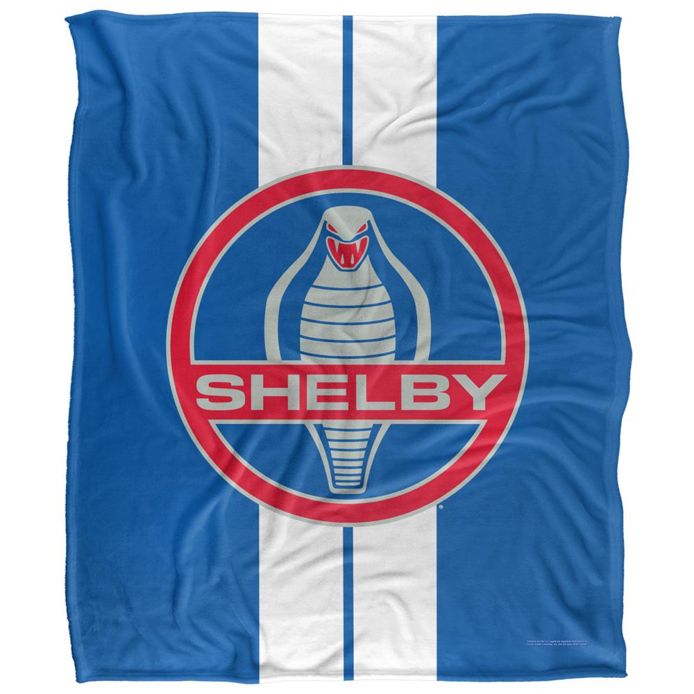 Multicoloured - Front - Carroll Shelby Silky Racing Stripe Supersoft Blanket