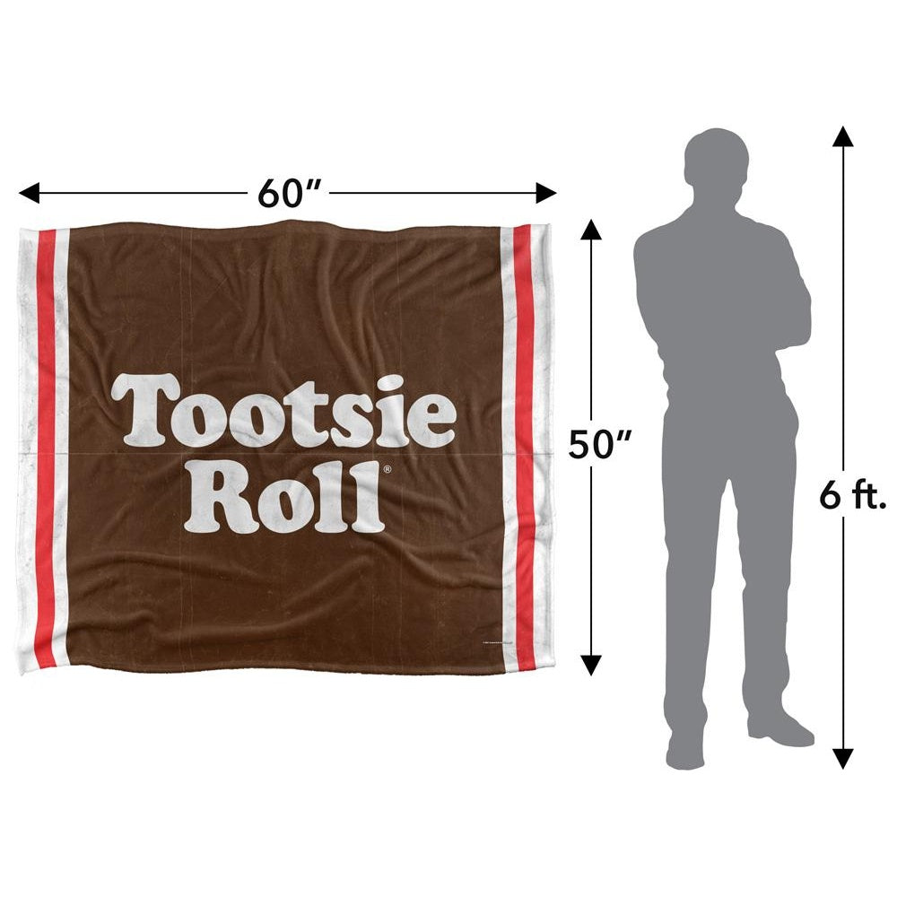 Multicoloured - Pack Shot - Tootsie Roll Silky Wrapping Paper Supersoft Blanket