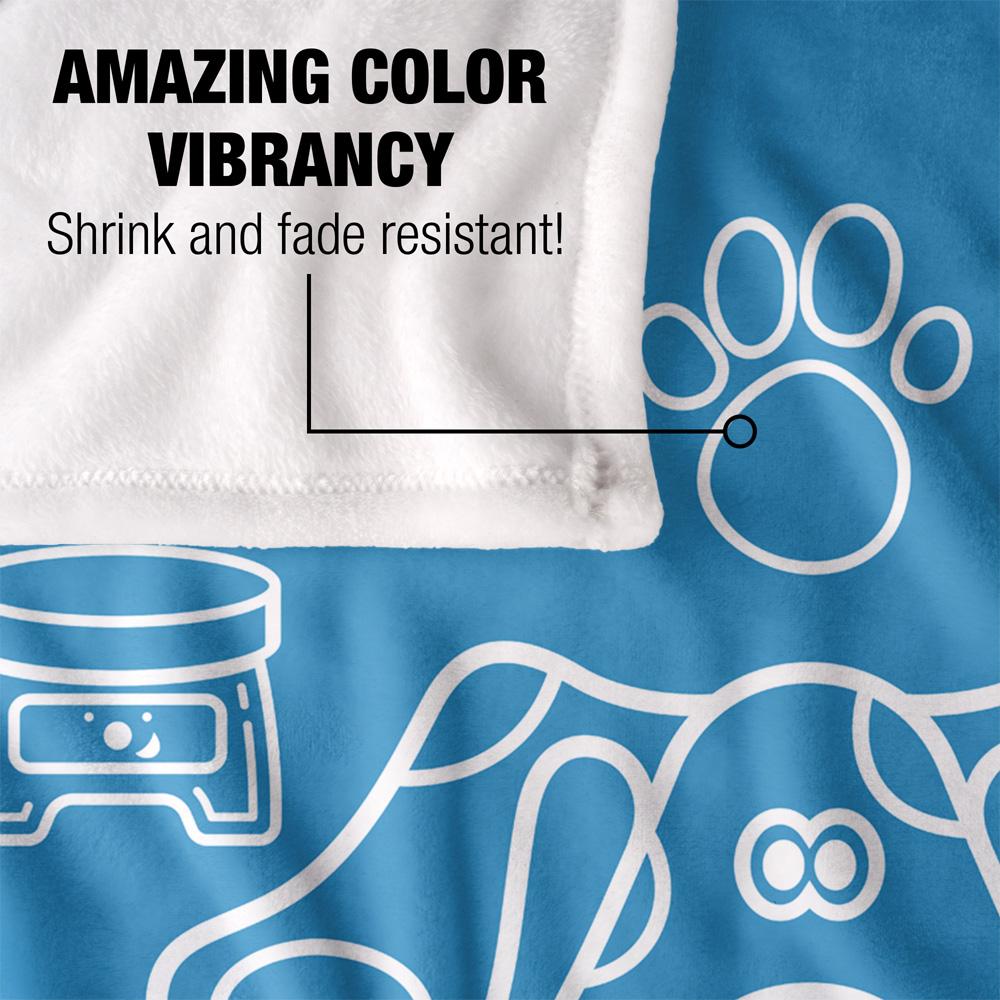 Multicoloured - Lifestyle - Blue´s Clues Silky Collage Supersoft Blanket