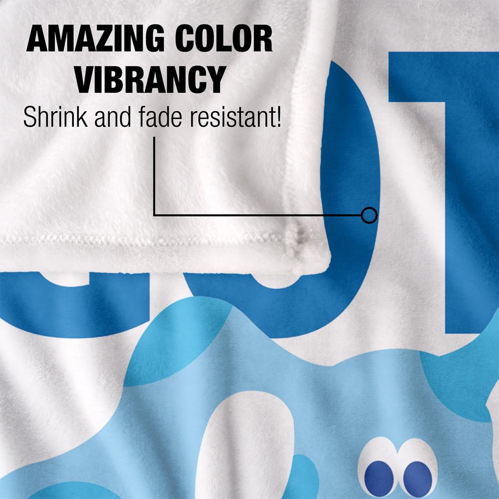 Multicoloured - Lifestyle - Blue´s Clues Get A Clue Silky Supersoft Blanket