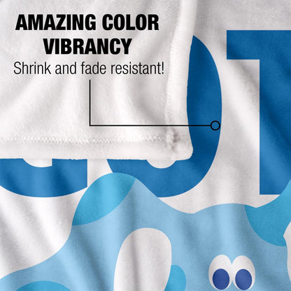 Multicoloured - Lifestyle - Blue´s Clues Get A Clue Silky Supersoft Blanket