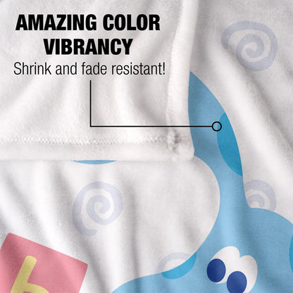Multicoloured - Lifestyle - Blue´s Clues Silky Blocks Supersoft Blanket