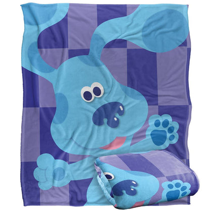 Multicoloured - Back - Blue´s Clues Silky Supersoft Blanket