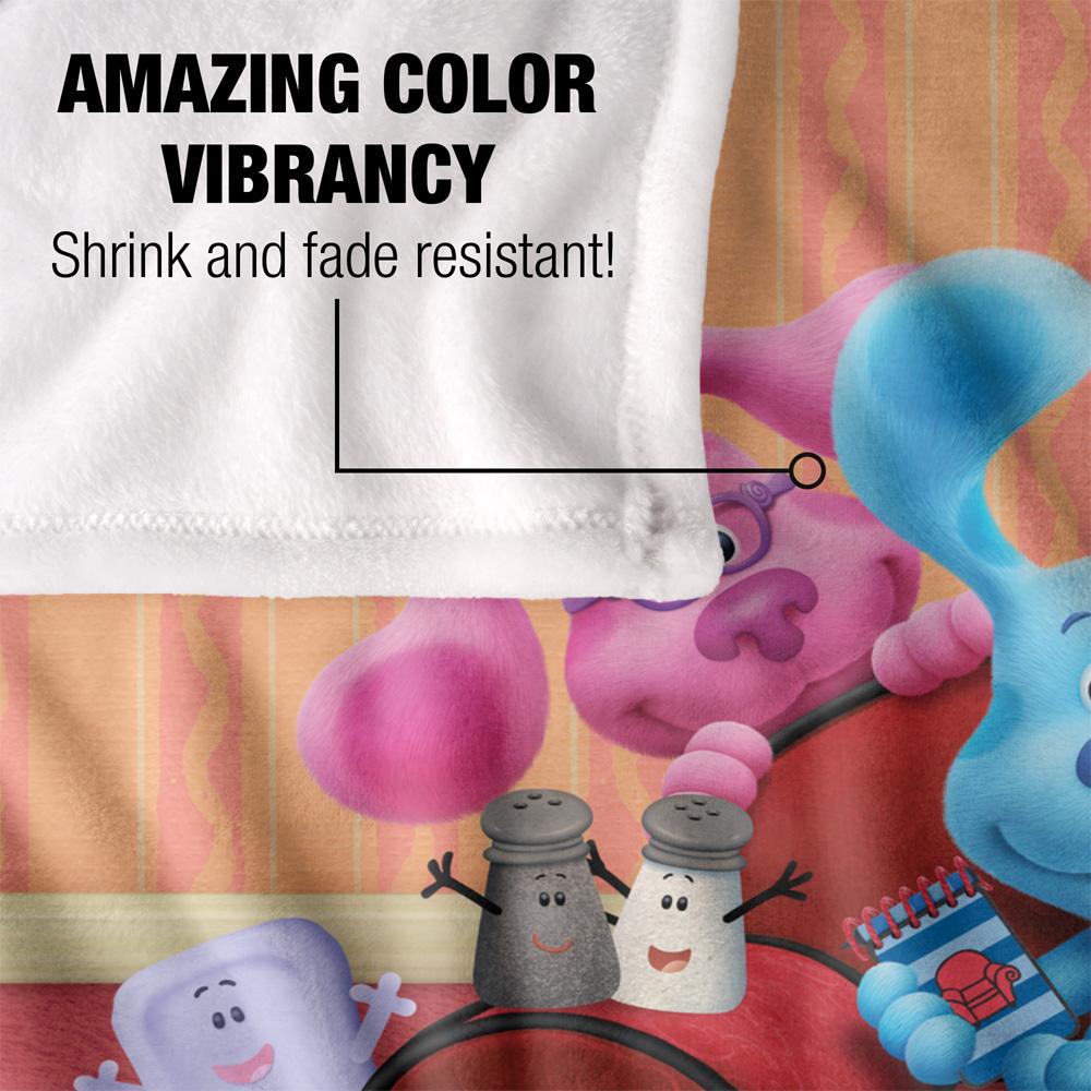 Multicoloured - Lifestyle - Blue´s Clues Silky Group Supersoft Blanket